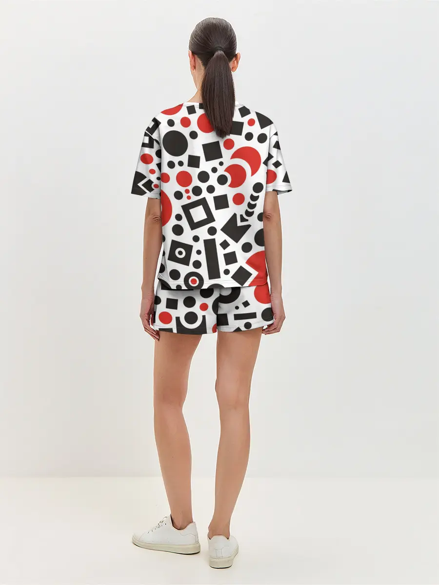 Женская пижама с шортами / Японские Монстры