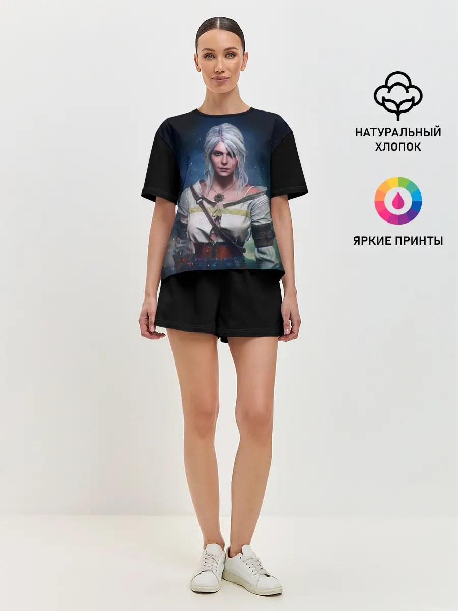 Женская пижама с шортами / Ciri