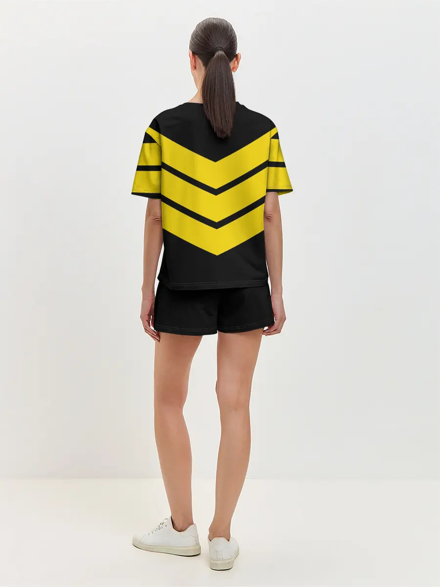 Женская пижама с шортами / Три полоски