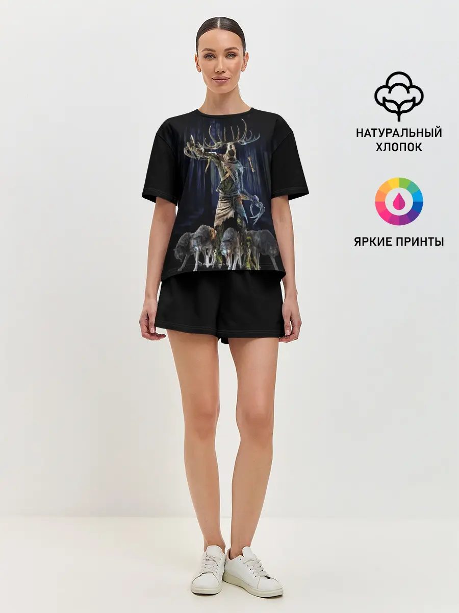 Женская пижама с шортами / Leszy