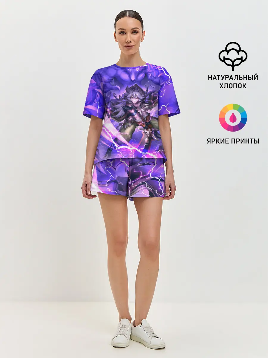 Женская пижама с шортами / Рэйзор | Genshin Impact | Геншин Импакт