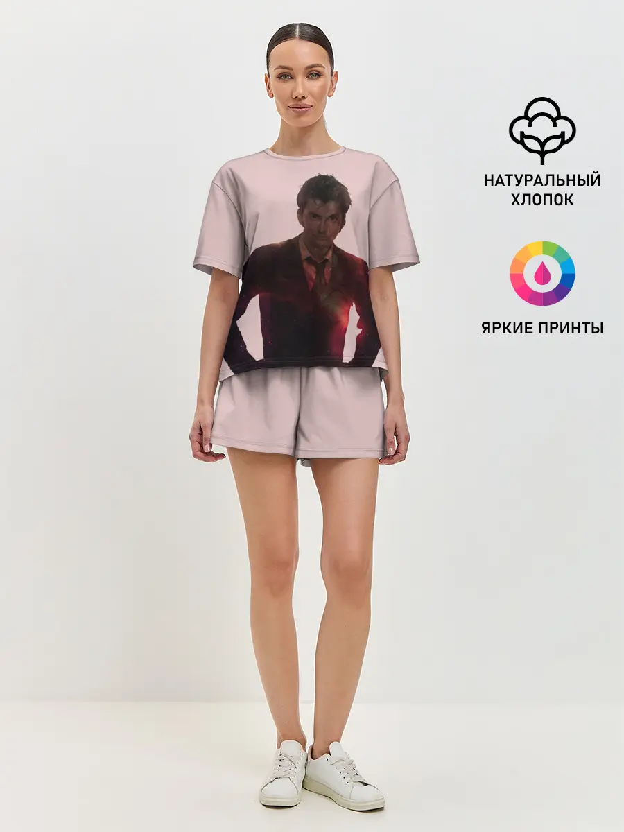 Женская пижама с шортами / David Tennant
