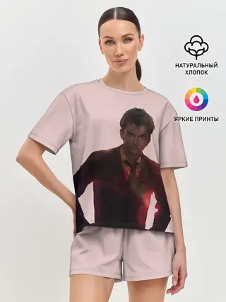 Женская пижама с шортами / David Tennant