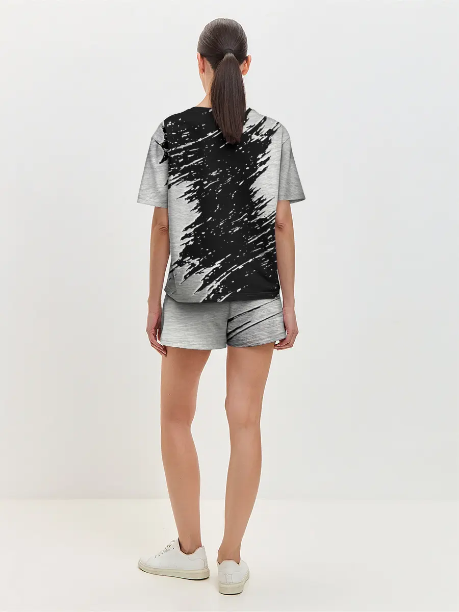 Женская пижама с шортами / THE WITCHER LOGO STEEL