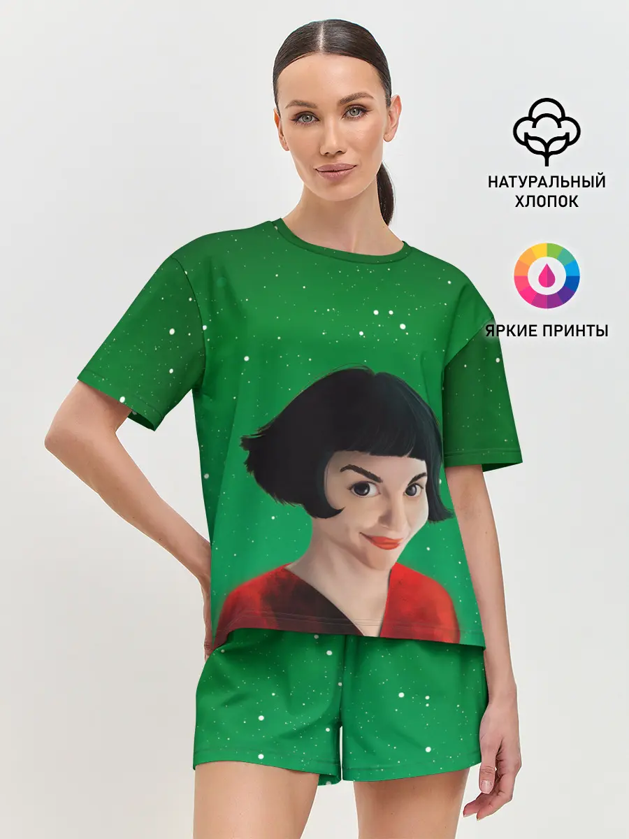 Женская пижама с шортами / Амели | Amelie