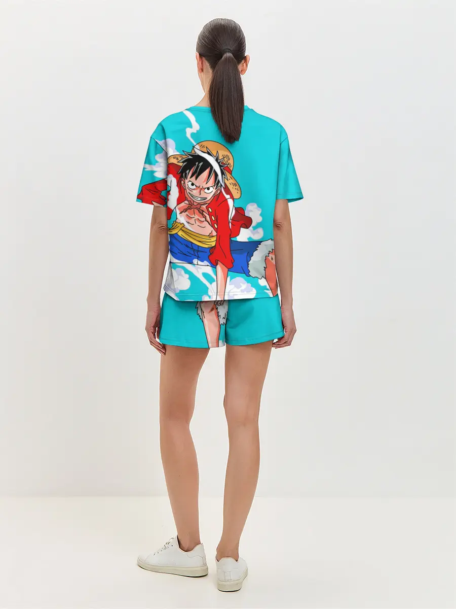 Женская пижама с шортами / Ван-Пис, Гому Гому но Ми