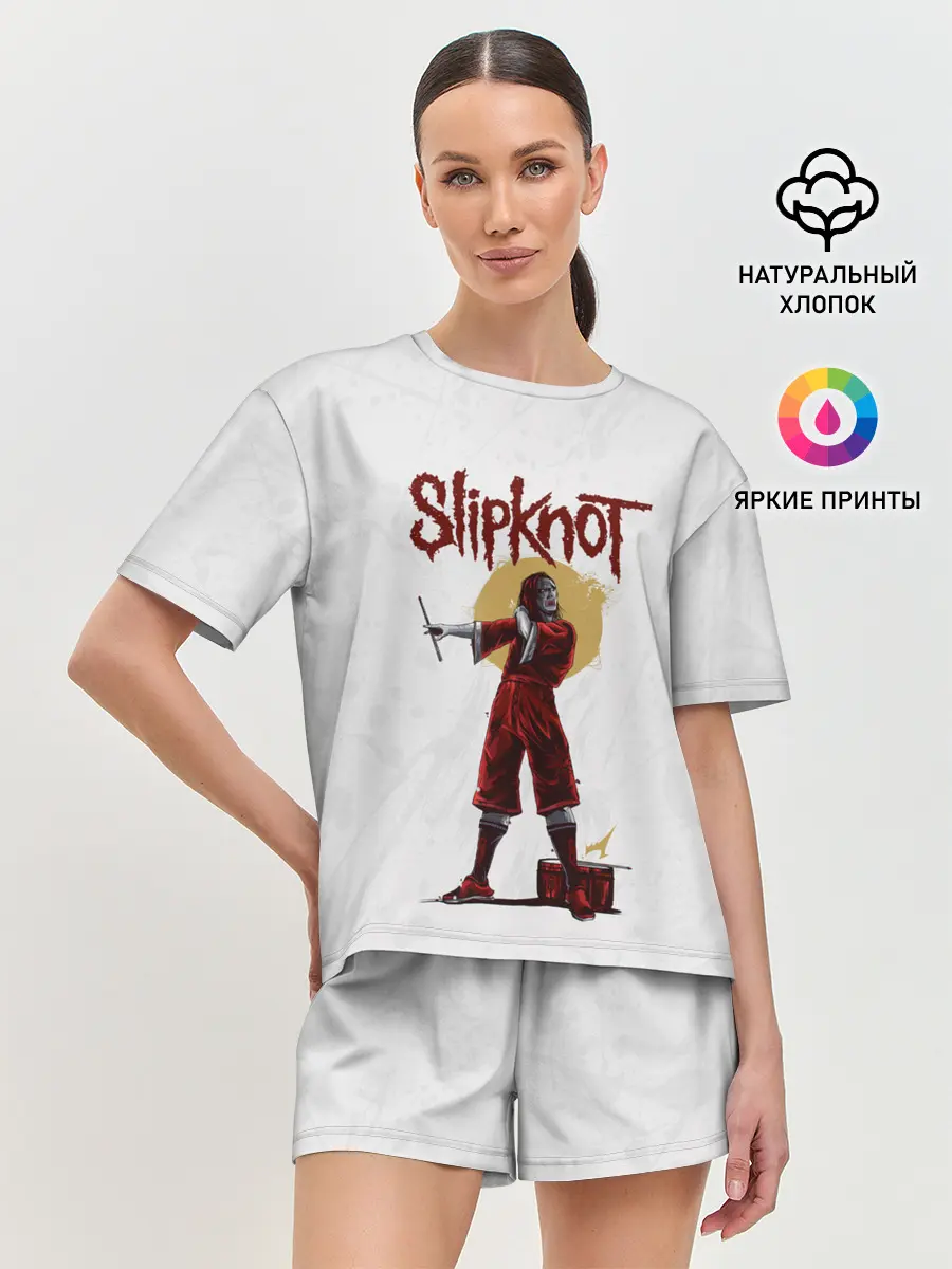 Женская пижама с шортами / SLIPKNOT | СЛИПКНОТ