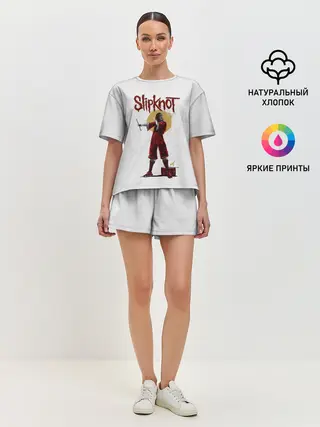 Женская пижама с шортами / SLIPKNOT | СЛИПКНОТ