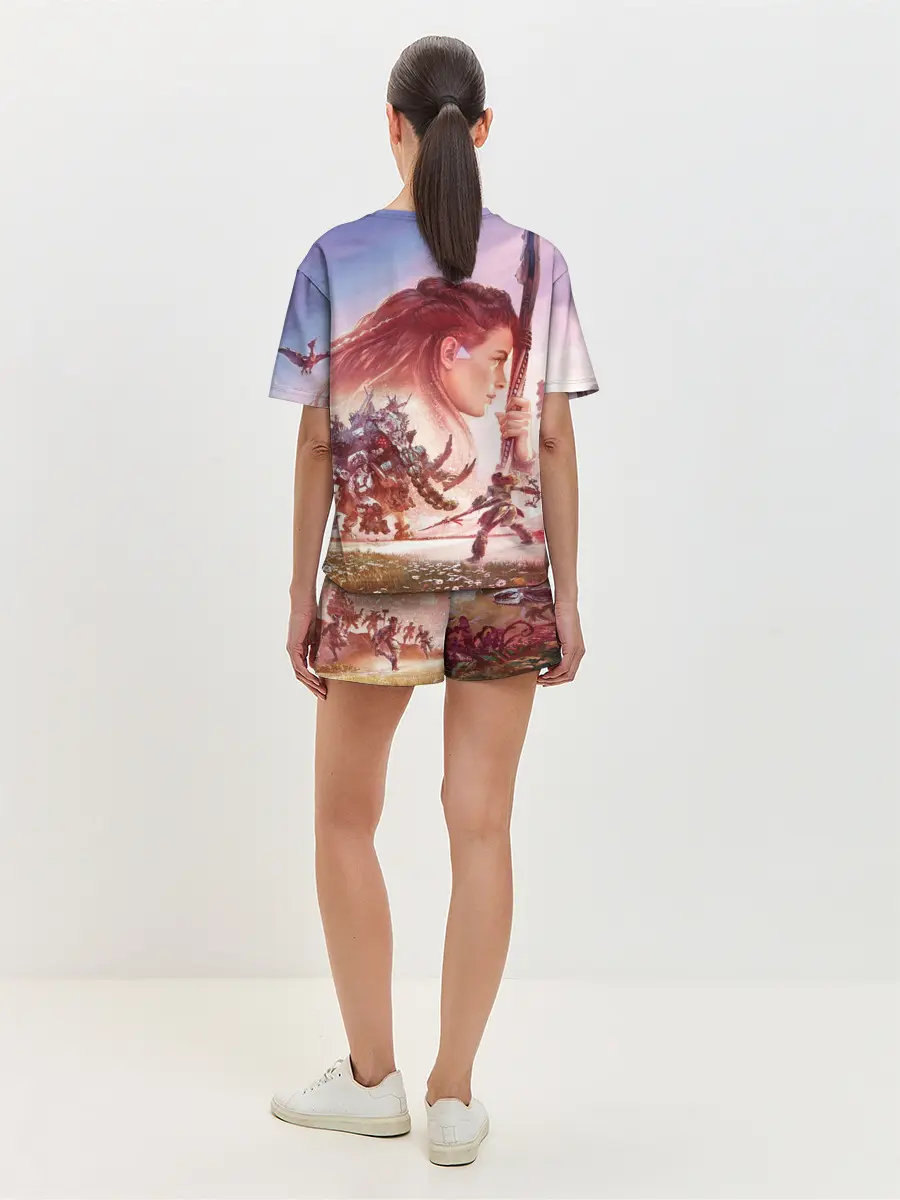 Женская пижама с шортами / Элой Horizon Forbidden West DE