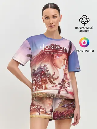 Женская пижама с шортами / Элой Horizon Forbidden West DE