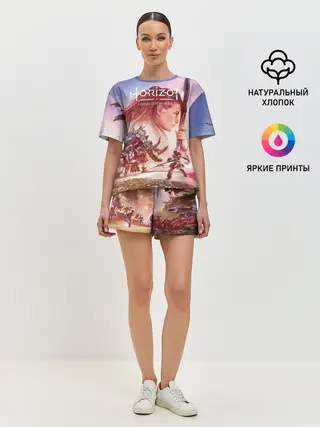 Женская пижама с шортами / Элой Horizon Forbidden West DE