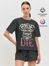 Женская пижама с шортами / Ride or die