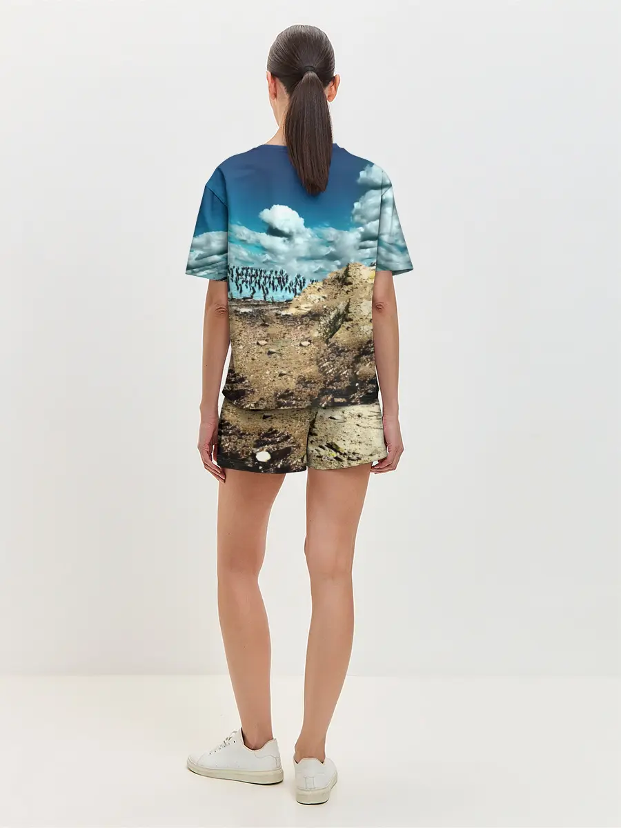 Женская пижама с шортами / Мумий Тролль Владивосток 2000