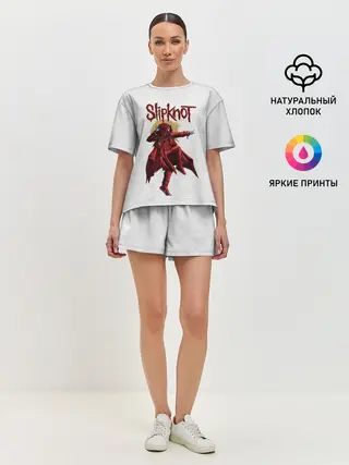 Женская пижама с шортами / SLIPKNOT | СЛИПКНОТ