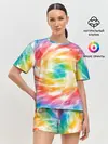Женская пижама с шортами / РАДУЖНЫЙ УРАГАН | HURRICANE