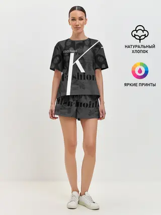 Женская пижама с шортами / Семейство Кардашьян