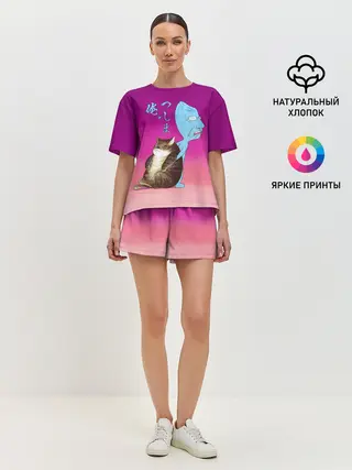 Женская пижама с шортами / Я Цусима