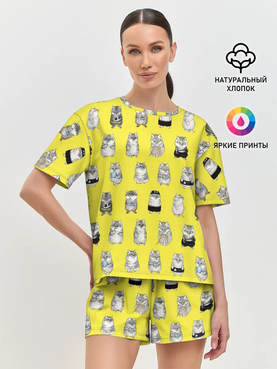 Женская пижама с шортами / Я, Цусима