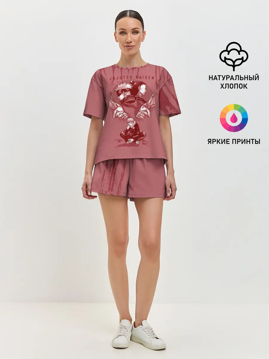 Женская пижама с шортами / Jujutsu Kaisen | Магическая битва