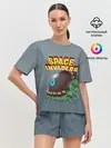 Женская пижама с шортами / Boss | Space Invaders | Old game