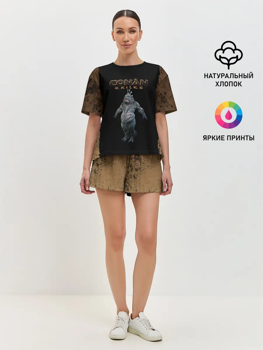 Женская пижама с шортами / NPC | Conan Exiles