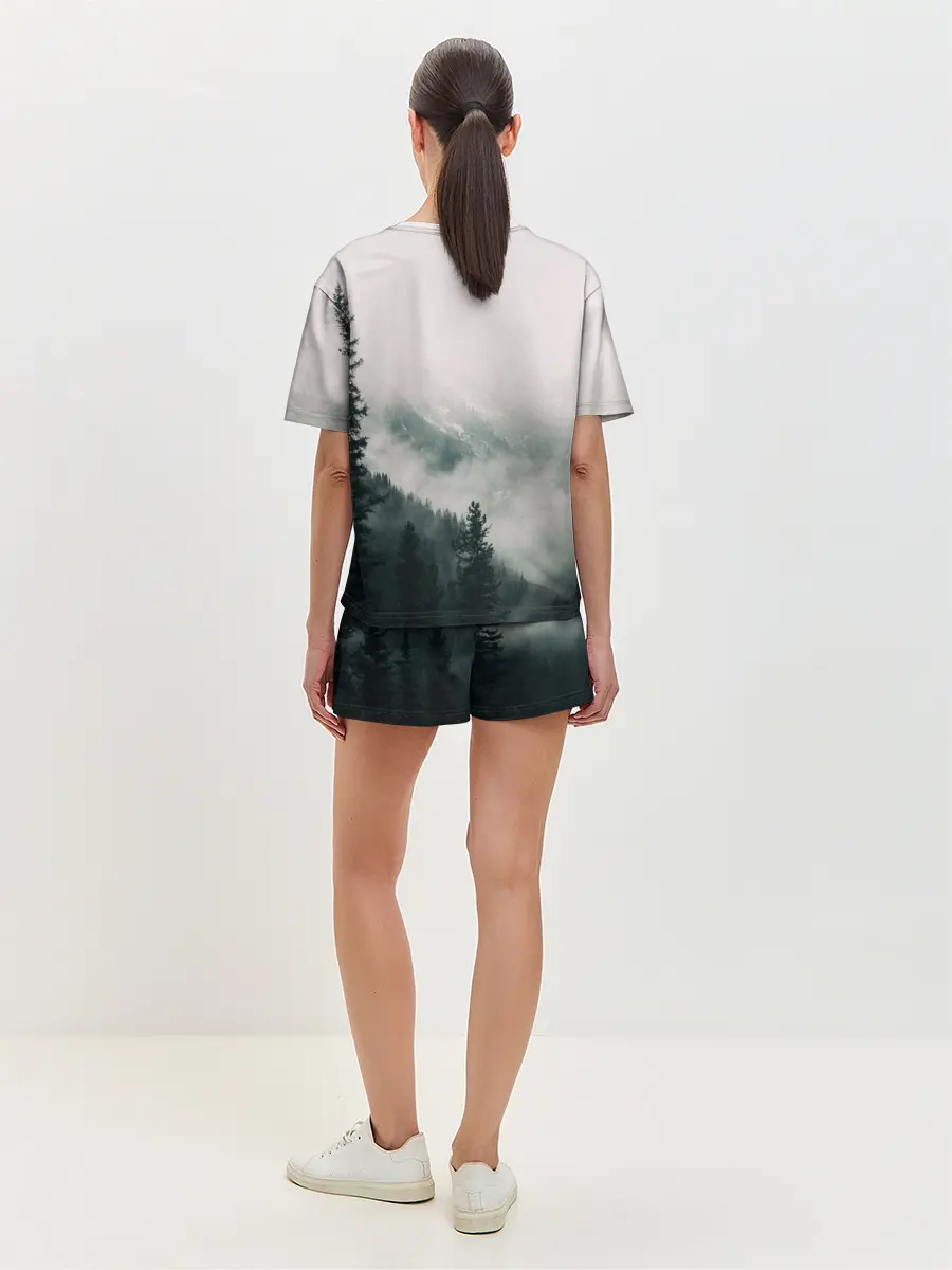 Женская пижама с шортами / FENRIR | РУНЫ | RUNES