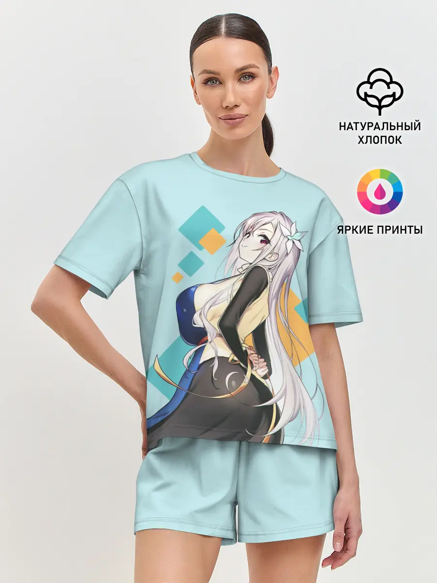 Женская пижама с шортами / Рэона Кисараги