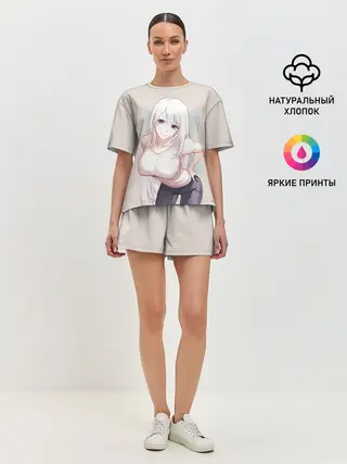 Женская пижама с шортами / Reona Kisaragi