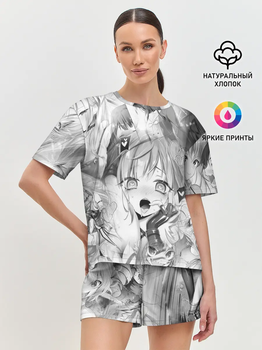 Женская пижама с шортами / Full Dive RPG Manga