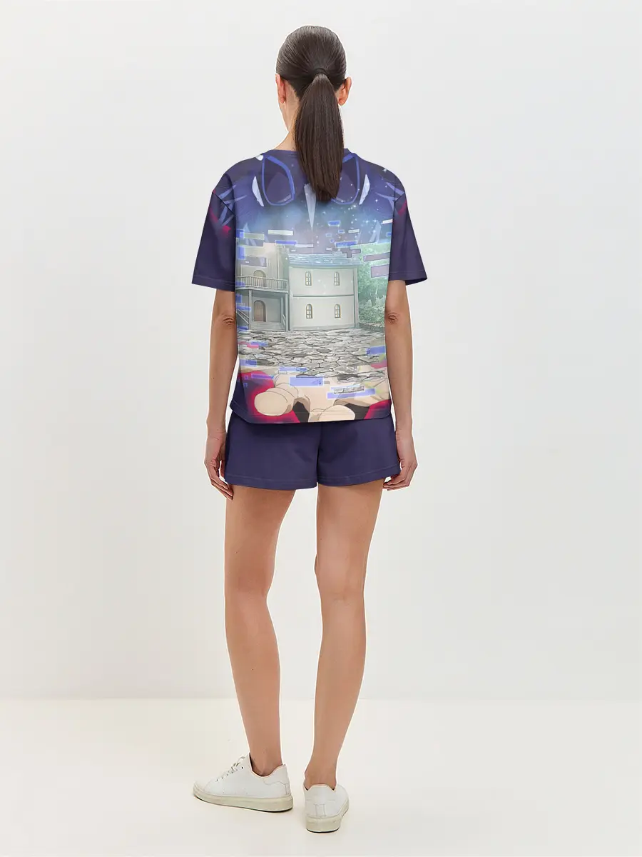 Женская пижама с шортами / Full Dive RPG Poster