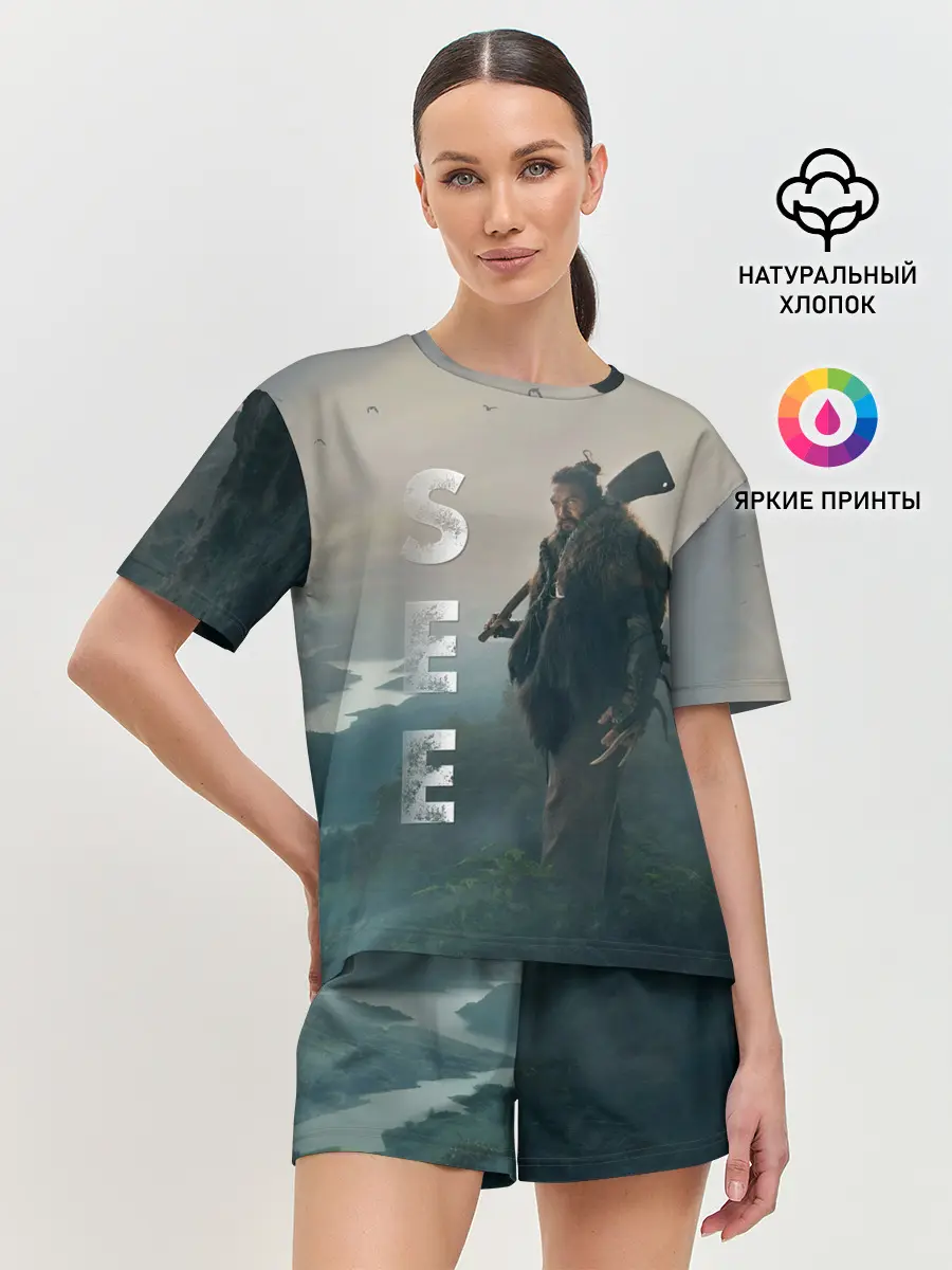Женская пижама с шортами / Баба Фосс Видеть