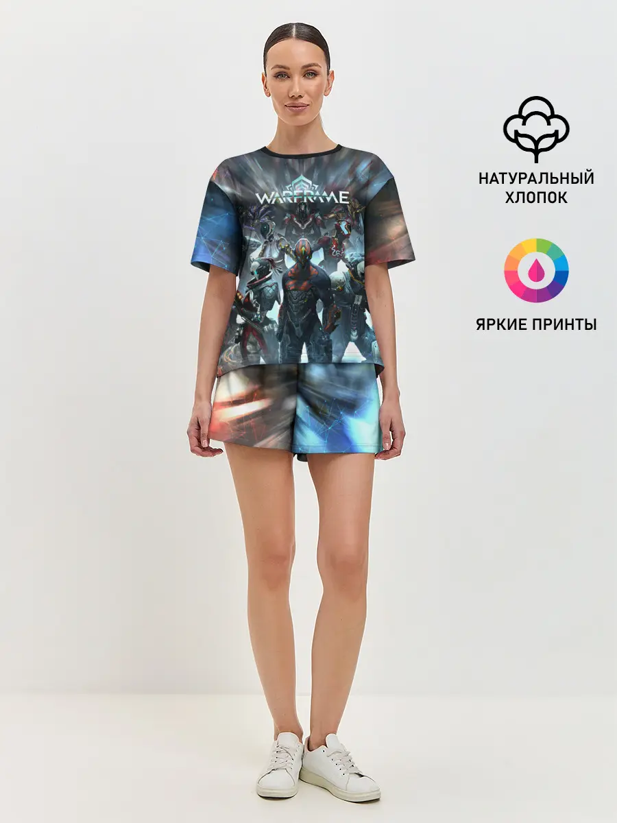 Женская пижама с шортами / WARFRAME | ВАРФРЕЙМ