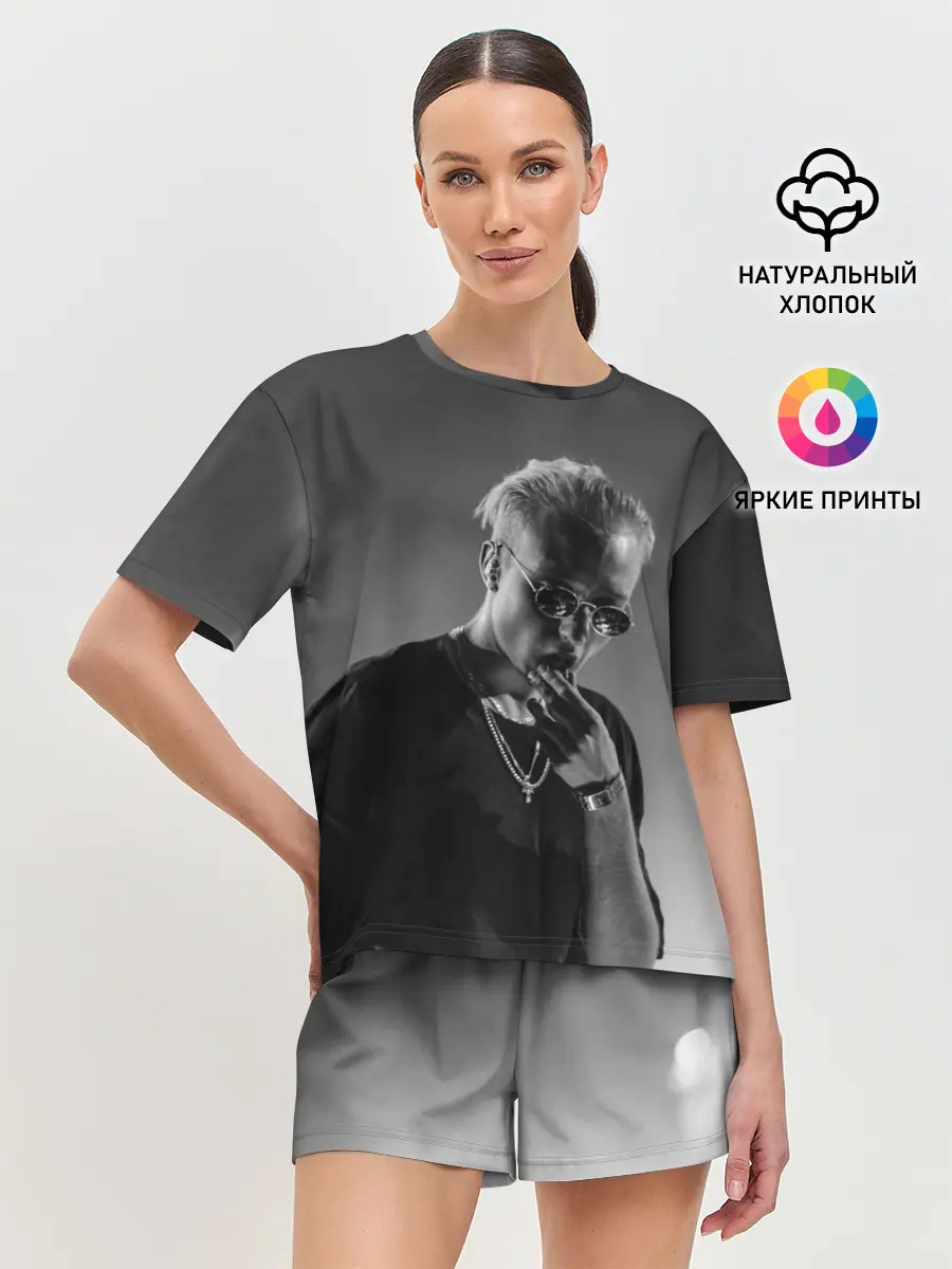 Женская пижама с шортами / T-Fest на концерте