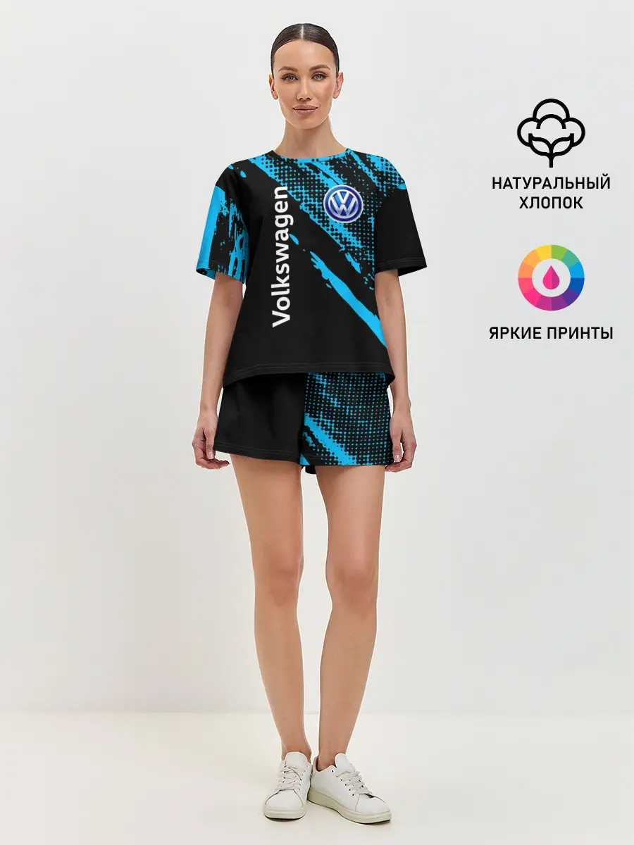Женская пижама с шортами / Volkswagen / Фольксваген