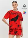 Женская пижама с шортами / RAVEN