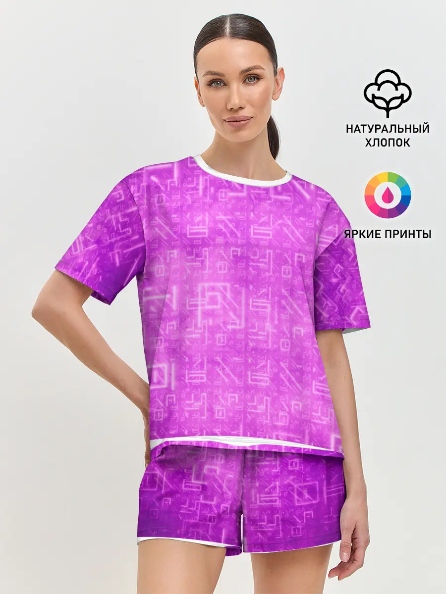 Женская пижама с шортами / FORTNITE PINK | ФОРТНАЙТ