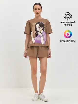 Женская пижама с шортами / Gotou