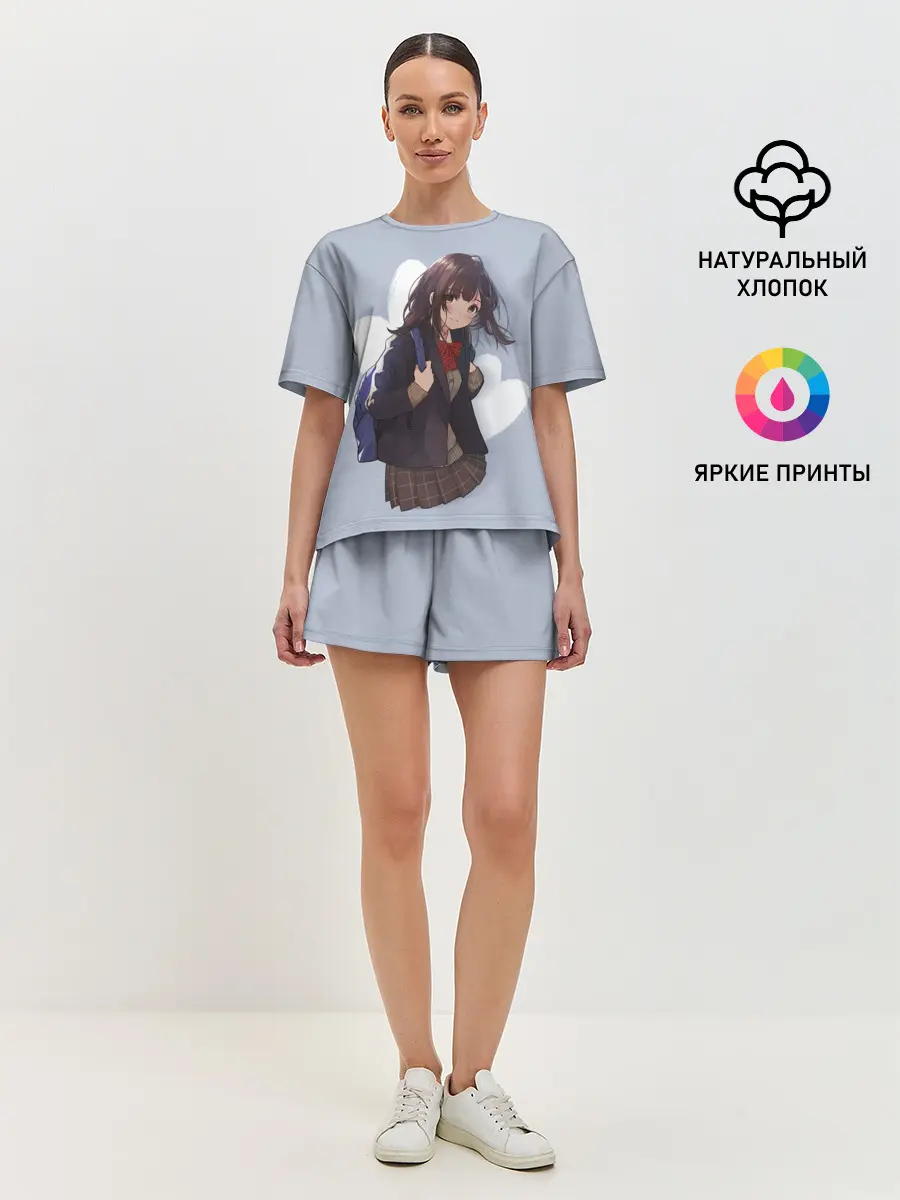 Женская пижама с шортами / Sayu