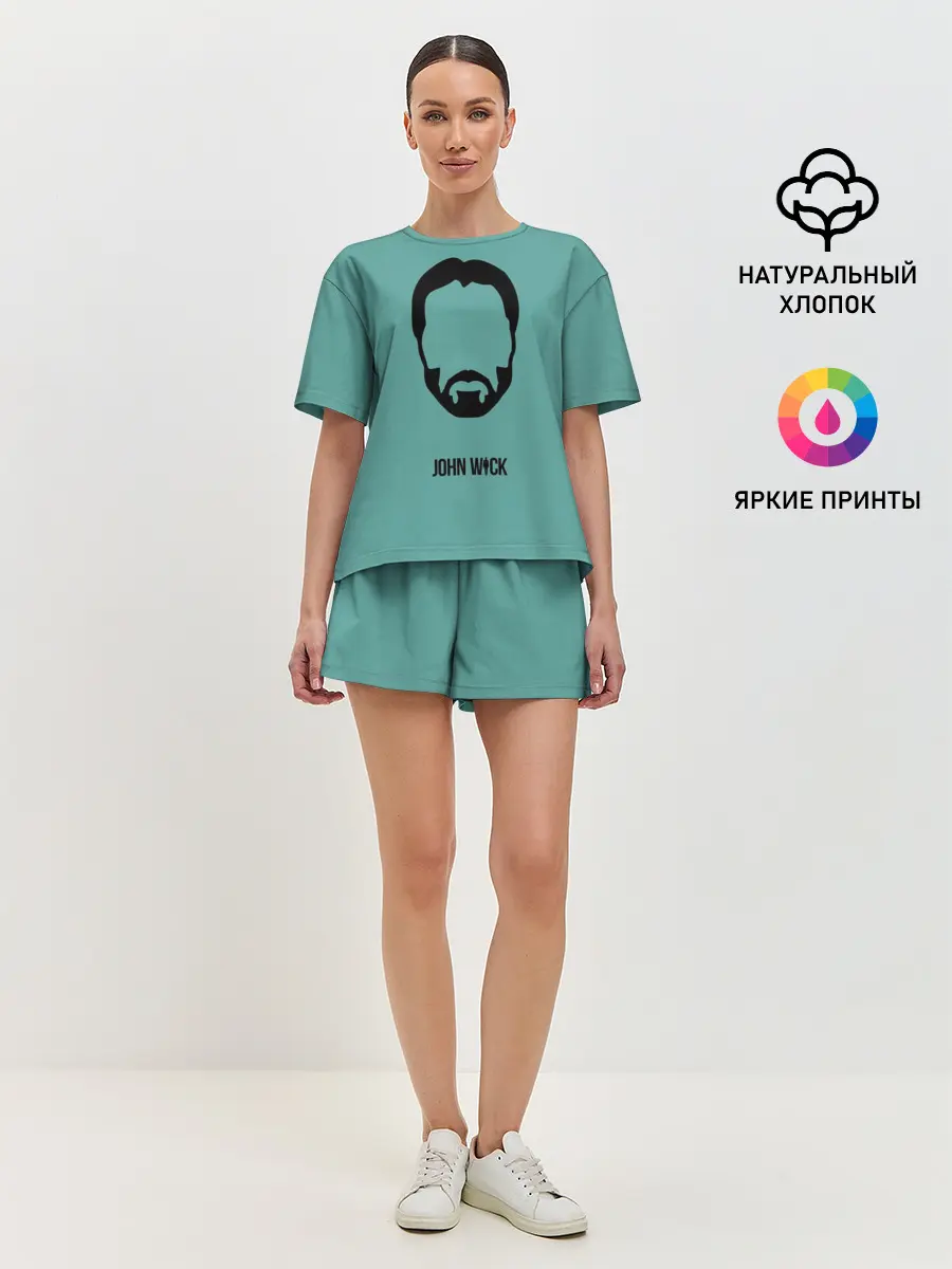 Женская пижама с шортами / Джон Уик