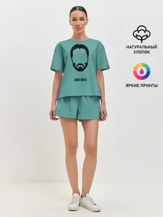 Женская пижама с шортами / Джон Уик