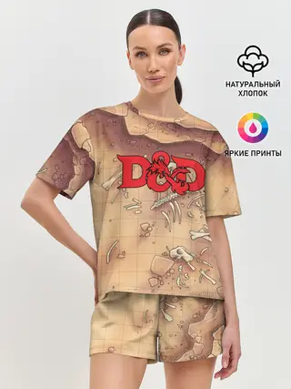 Женская пижама с шортами / Dungeons and Dragons | D&D