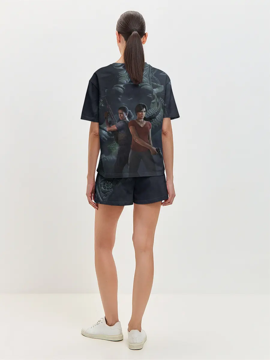 Женская пижама с шортами / Uncharted The Lost Legacy