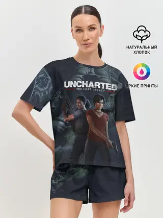 Женская пижама с шортами / Uncharted The Lost Legacy