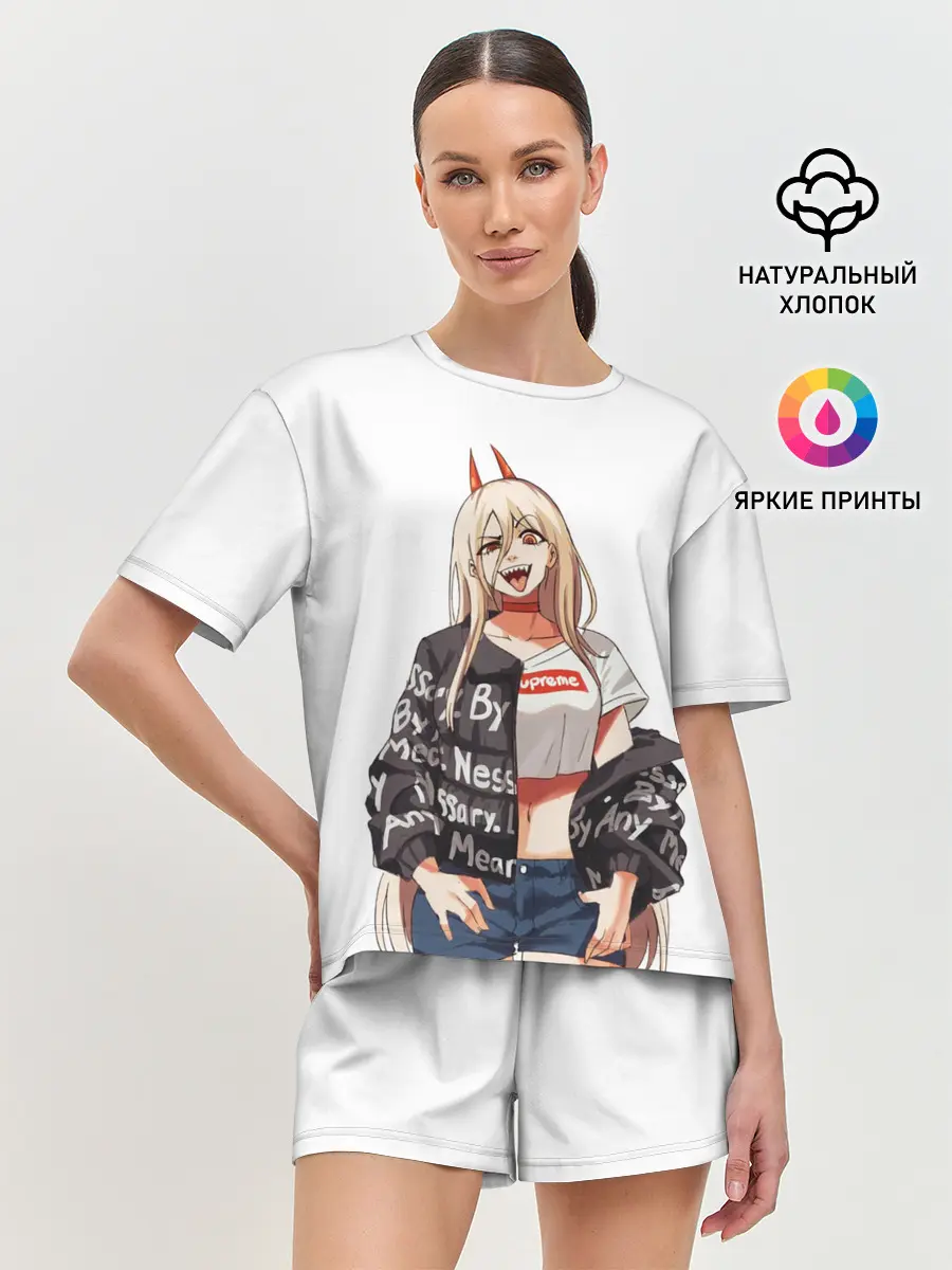 Женская пижама с шортами / Пауэр Power