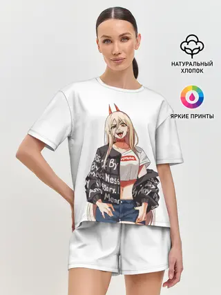 Женская пижама с шортами / Пауэр Power