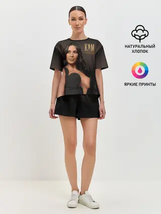 Женская пижама с шортами / Ким Кардашьян