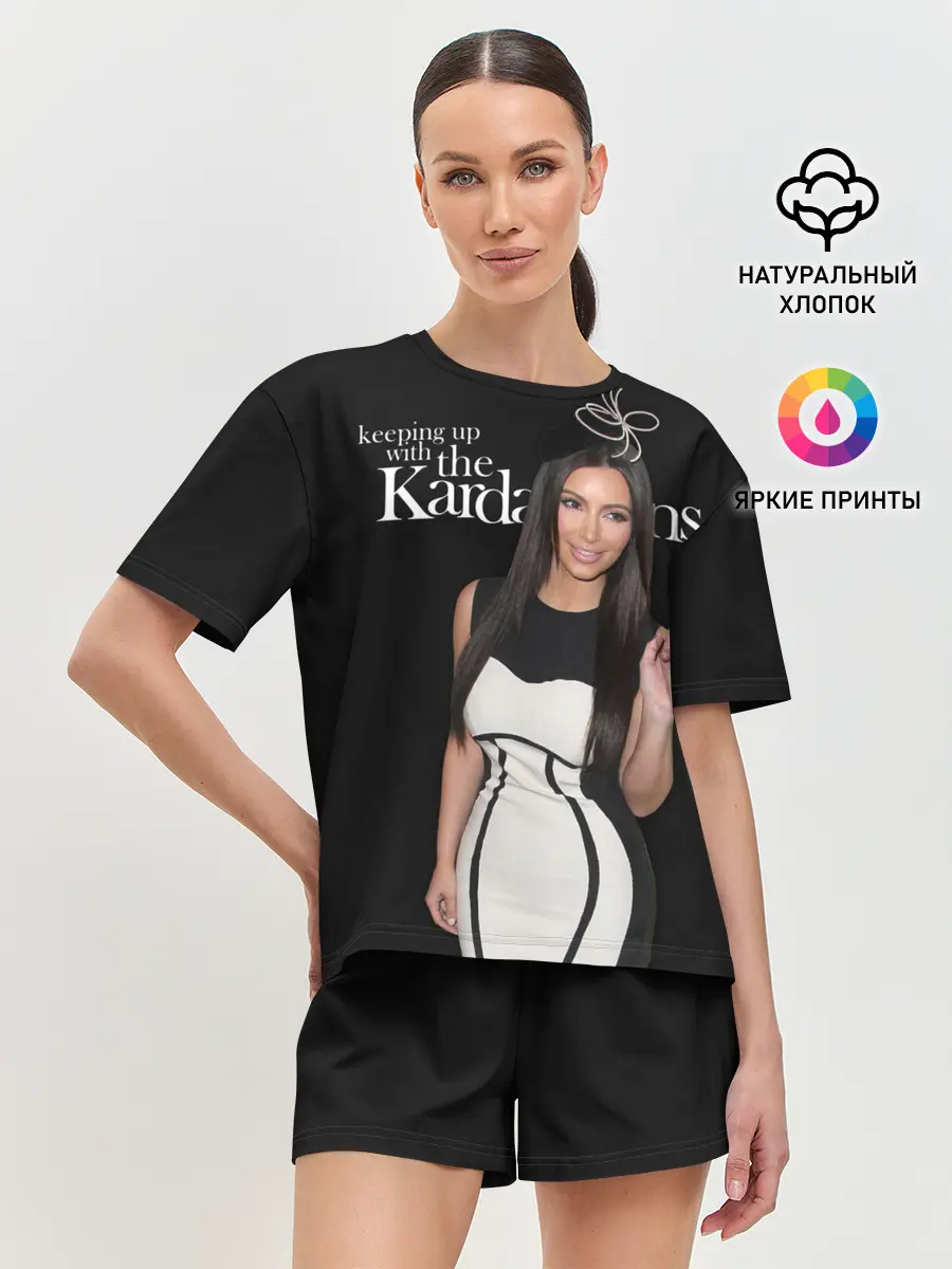 Женская пижама с шортами / Keeping up with Kardashians