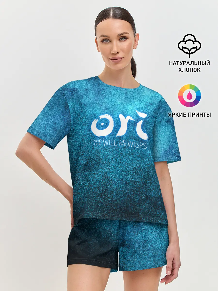 Женская пижама с шортами / Ori Logo | Ори Лого