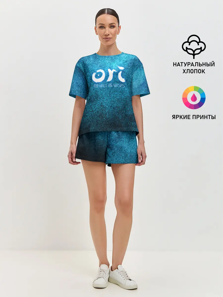 Женская пижама с шортами / Ori Logo | Ори Лого