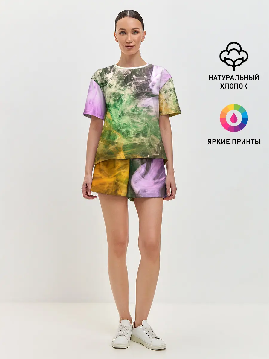 Женская пижама с шортами / ДЫМ | SMOKE